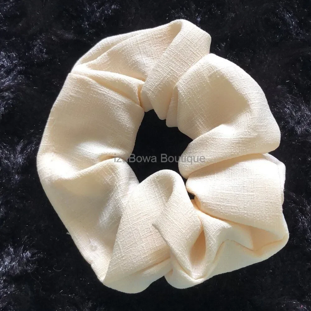 Bundle (6) Velvet & Chiffon Scrunchie   SC8110  Handmade NWT Boutique